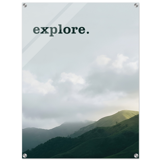 Explore Acrylic Canvas