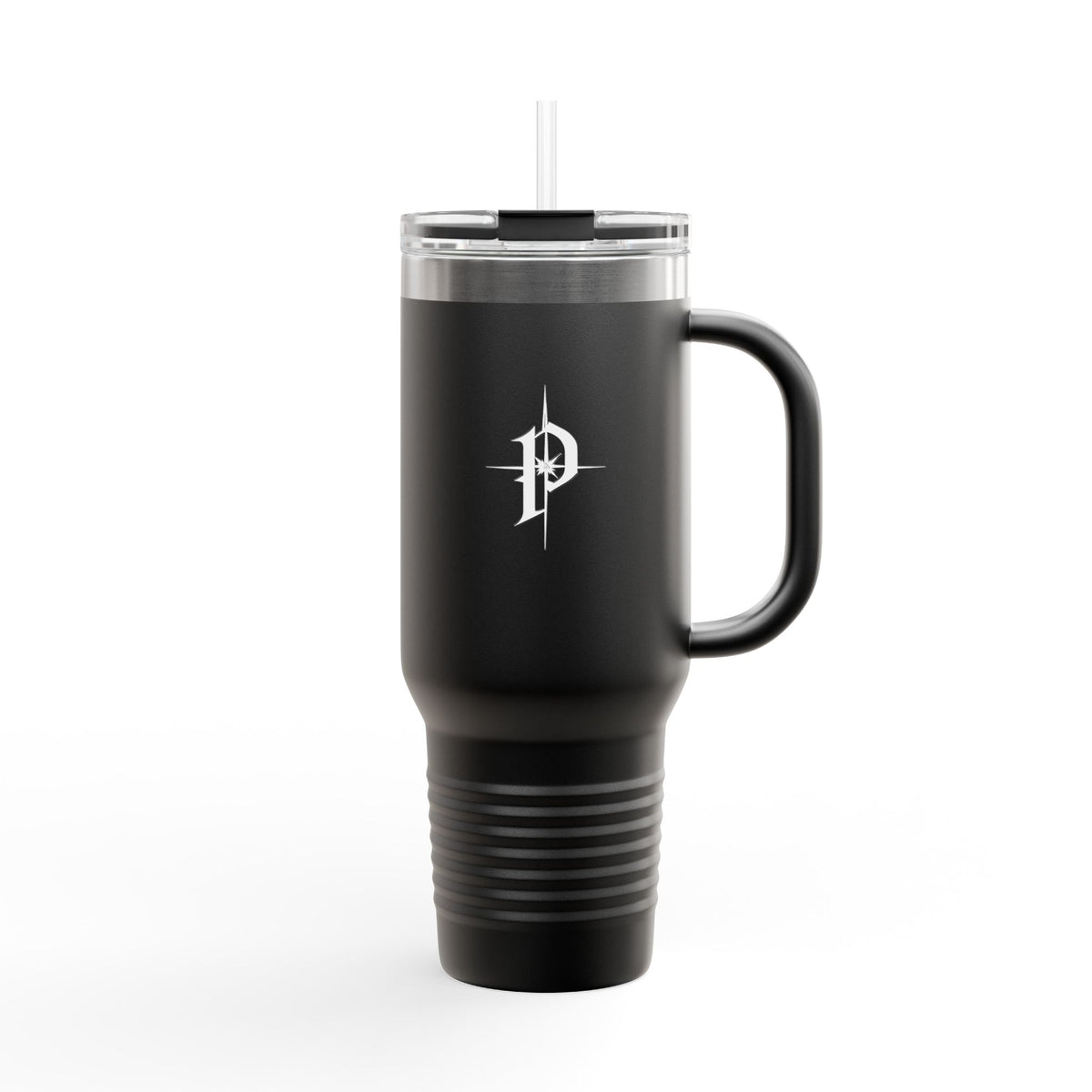 P4 Tumbler with Handle & Straw