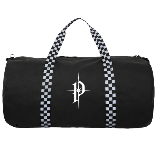 P4 Checker Strap Tripper Duffel Bag