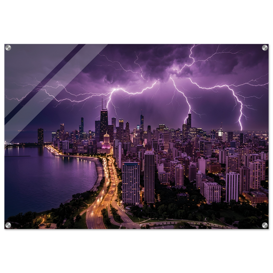 MIDWEST THUNDER โ Chicago Skyline Acrylic