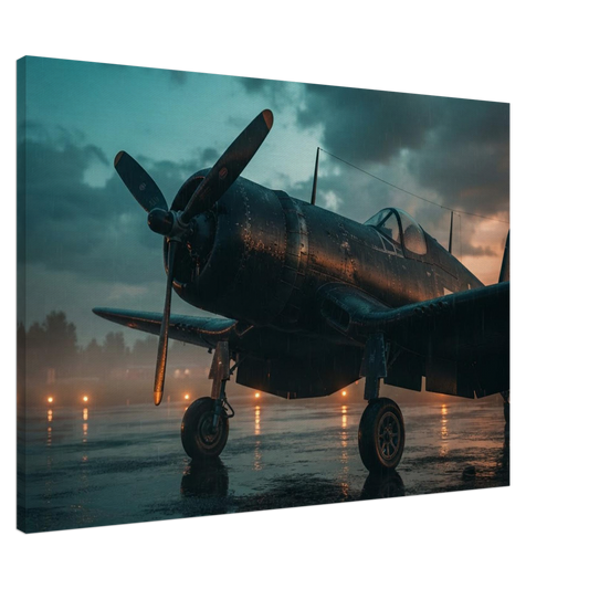 Vintage Warbird – Aviation Canvas Art