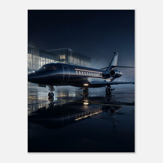 Midnight Departures Canvas