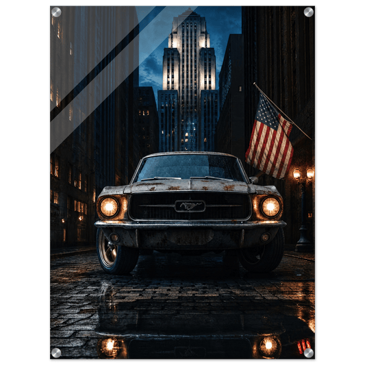 American Steel Acrylic Canvas - Phantom 4
