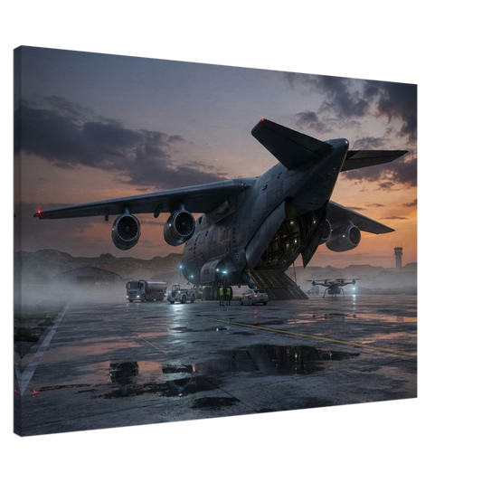 Heavy Lift – Military Aviation Canvas Art