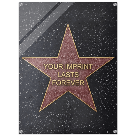 Your Imprint Lasts Forever Acrylic Canvas - Phantom 4