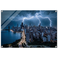 Midwest Thunder Acrylic canvas
