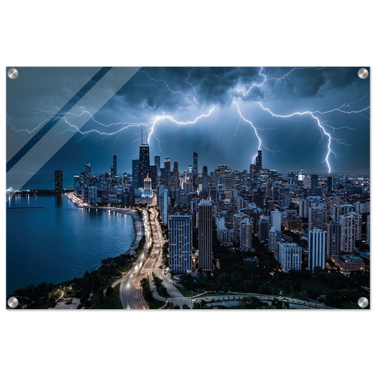 Midwest Thunder Acrylic canvas