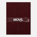 Move – Minimalist Motivation Canvas Art