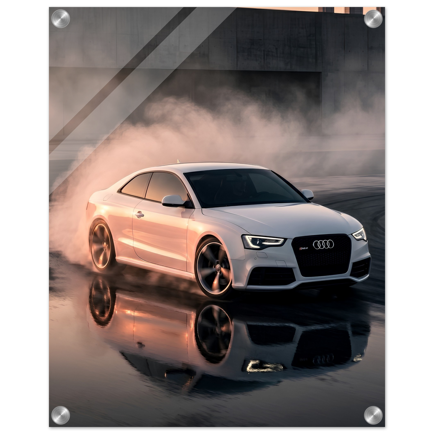 The Precision Drift Acrylic Canvas