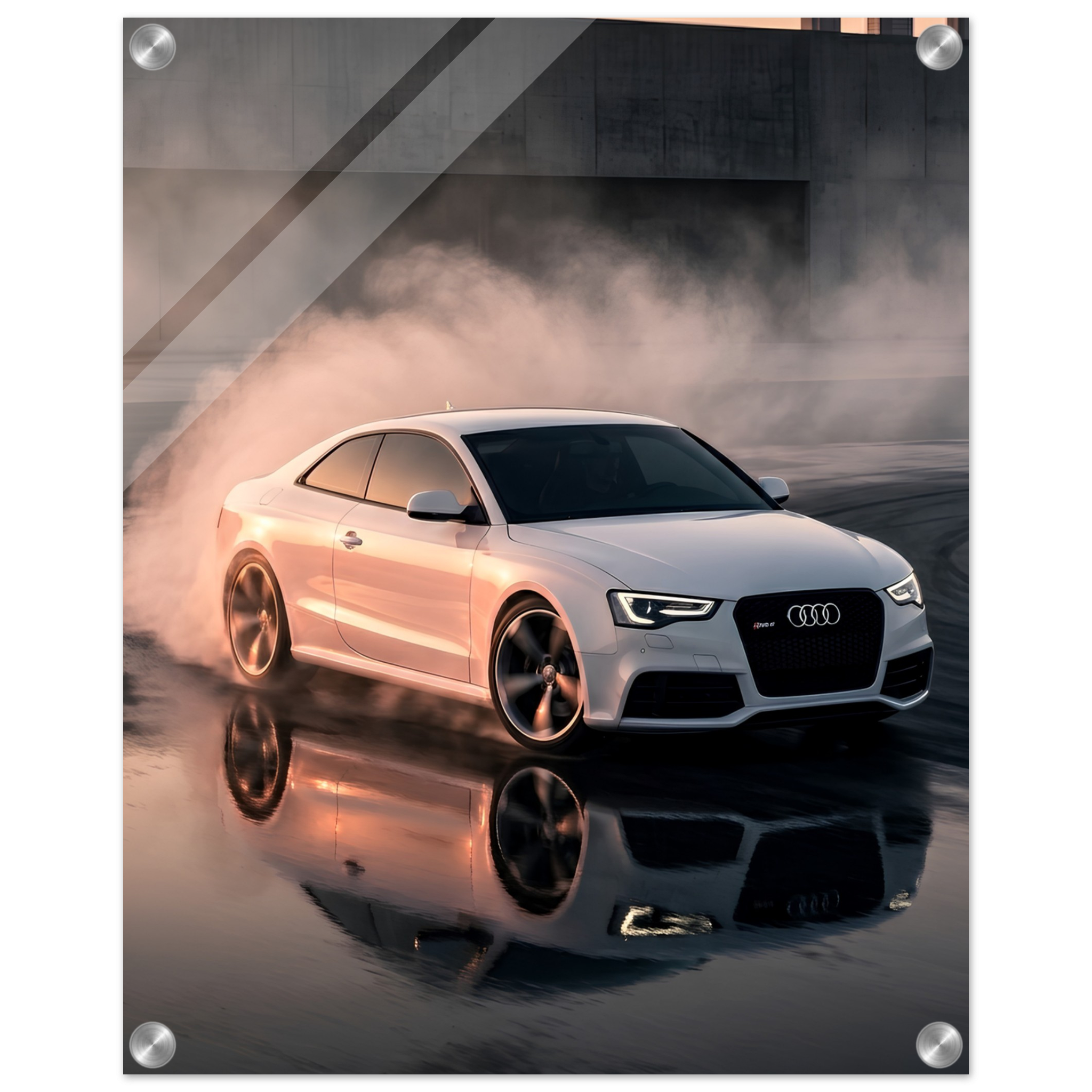 The Precision Drift Acrylic Canvas