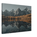 Golden Alpine Mirror