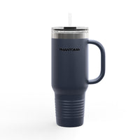 Phantom4 Tumbler with Handle & Straw