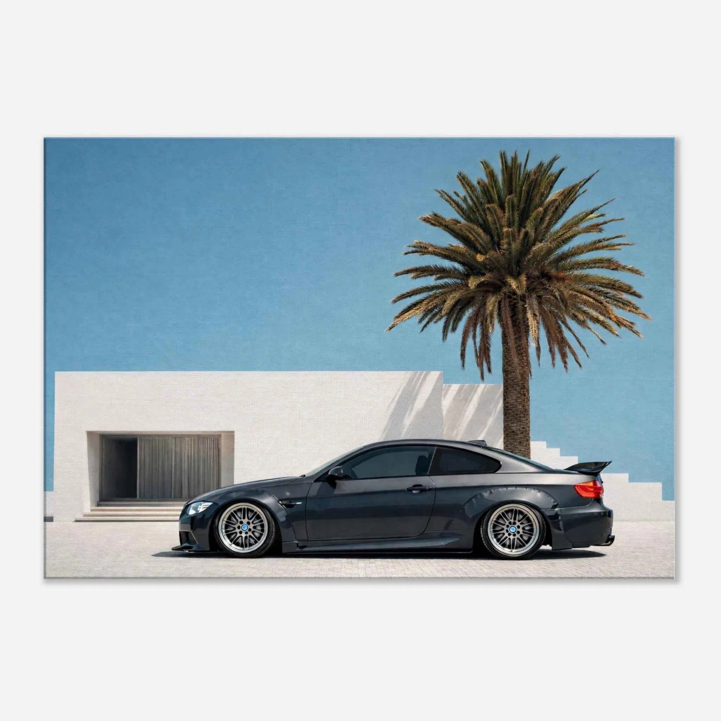 "Slammed Paradise" - Liberty Walk BMW M3 Canvas