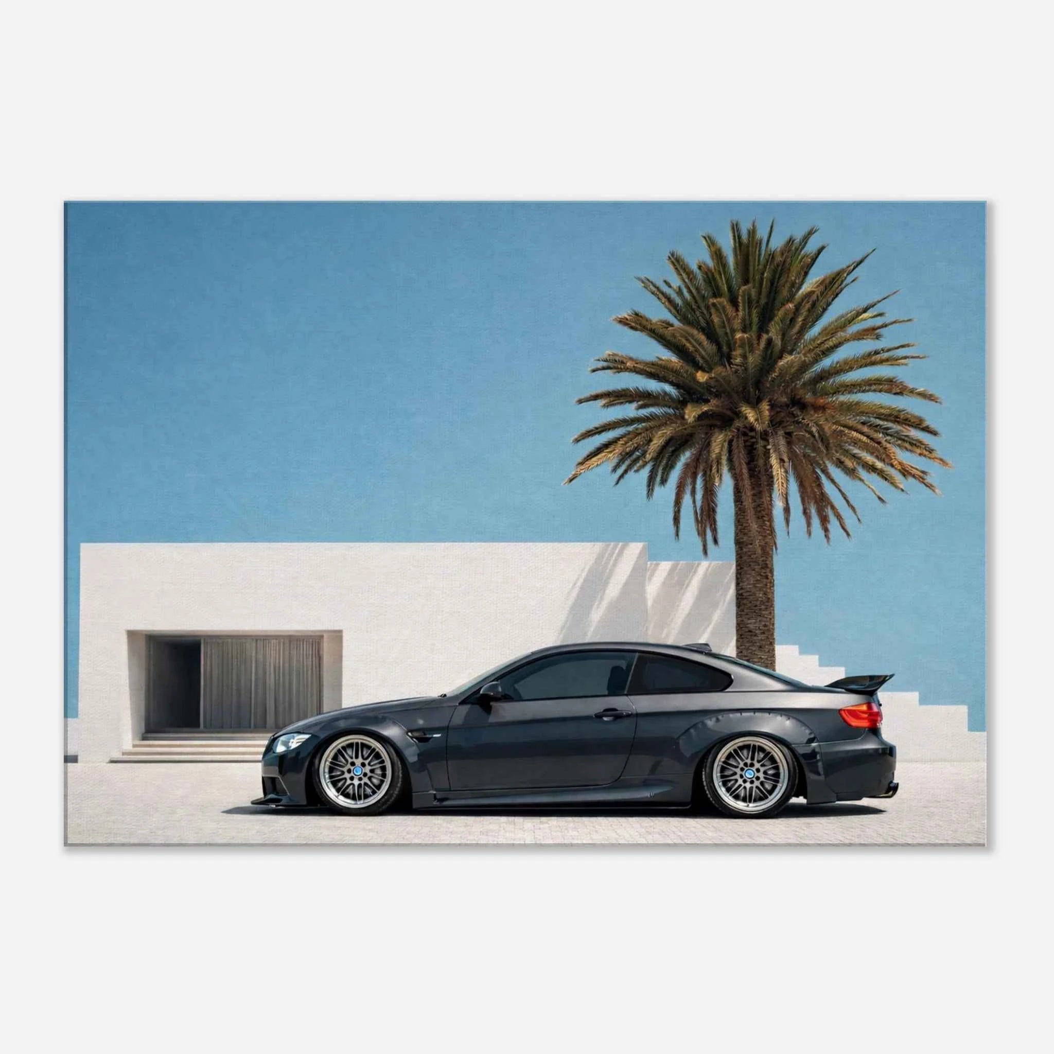 "Slammed Paradise" - Liberty Walk BMW M3 Canvas