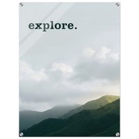 Explore Acrylic Canvas
