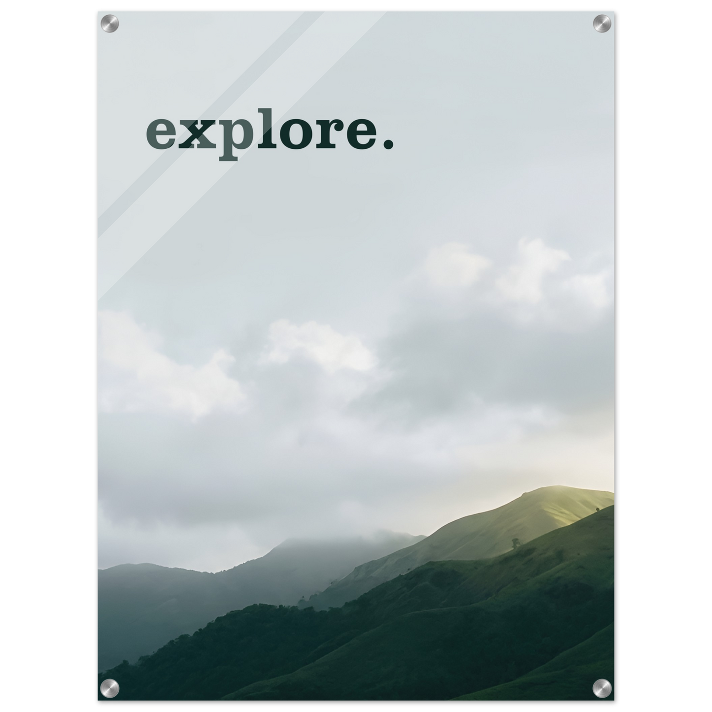 Explore Acrylic Canvas