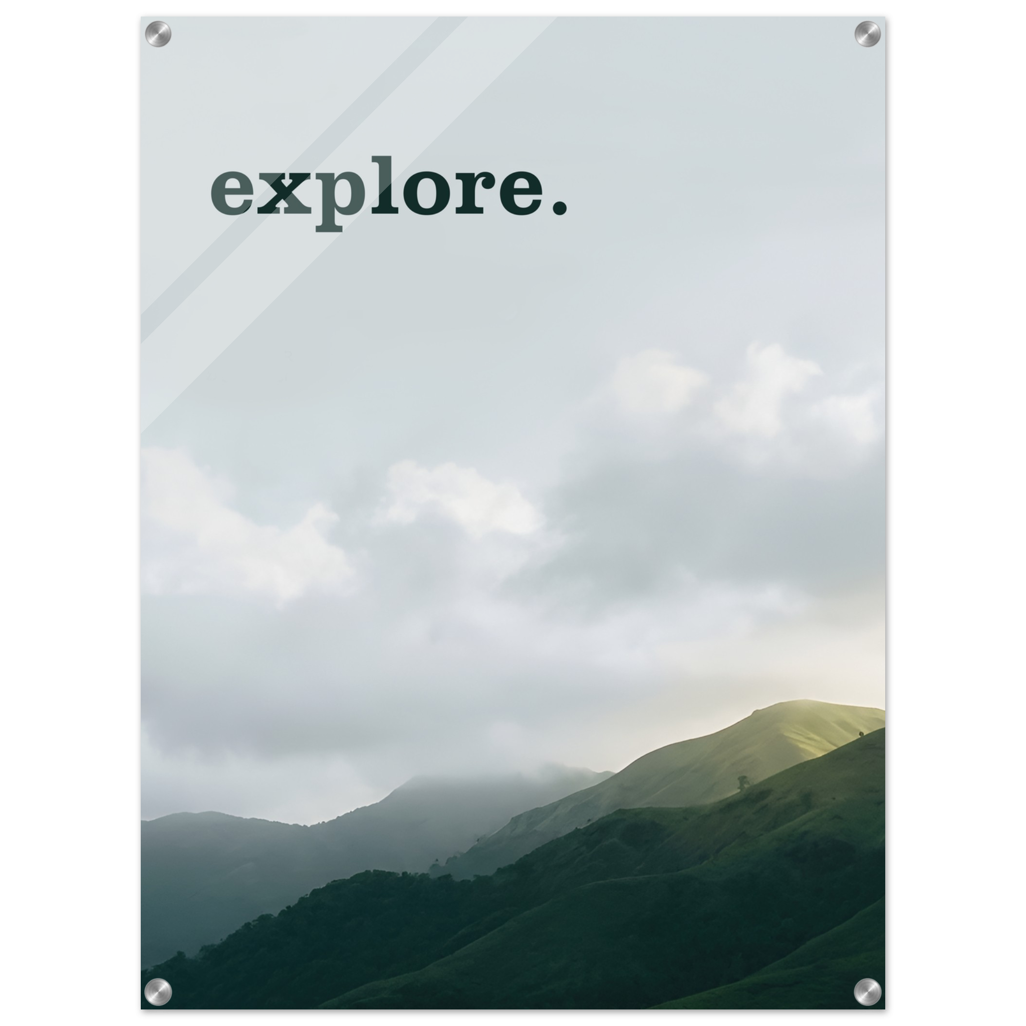 Explore Acrylic Canvas