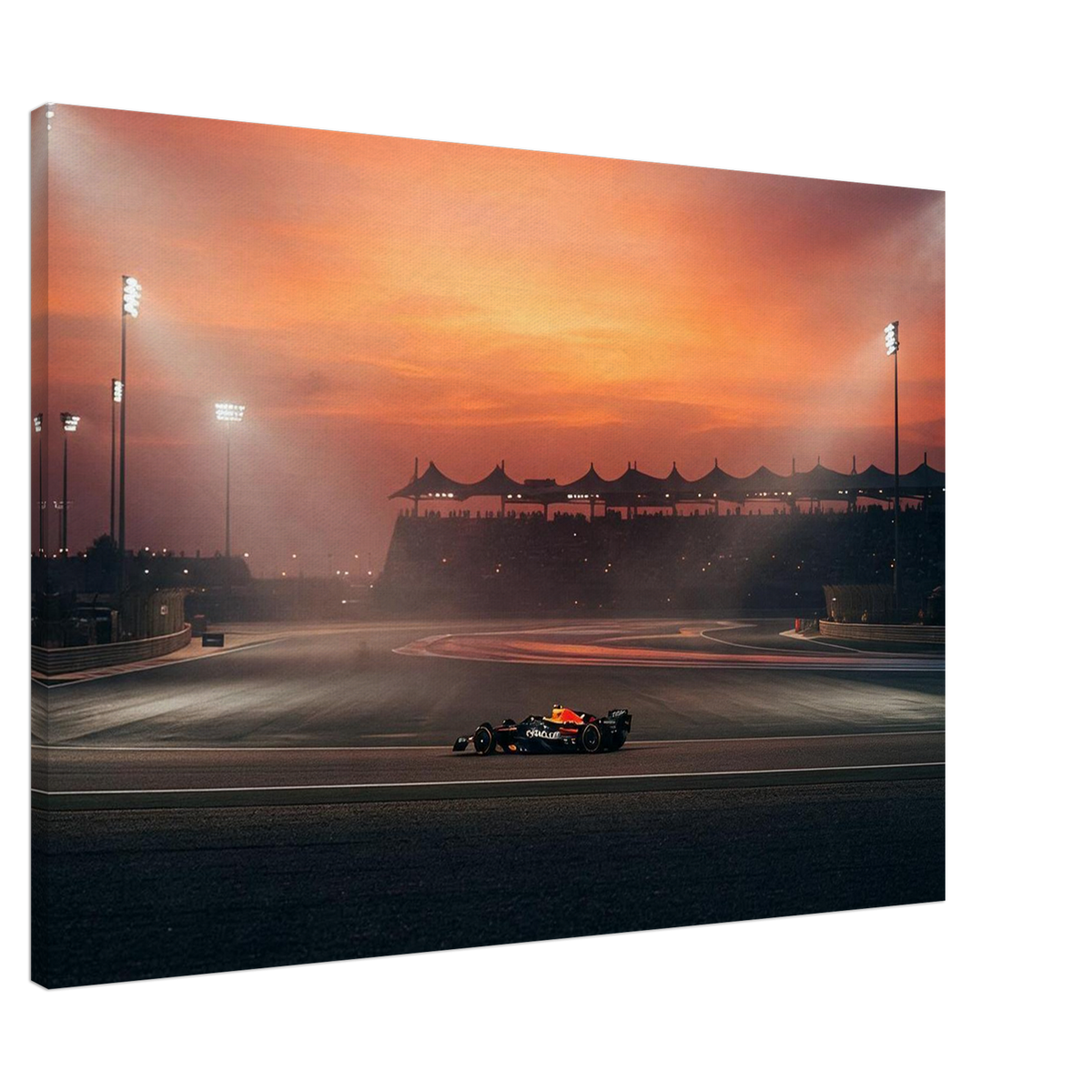 The Final Lap – Racing Canvas Art
