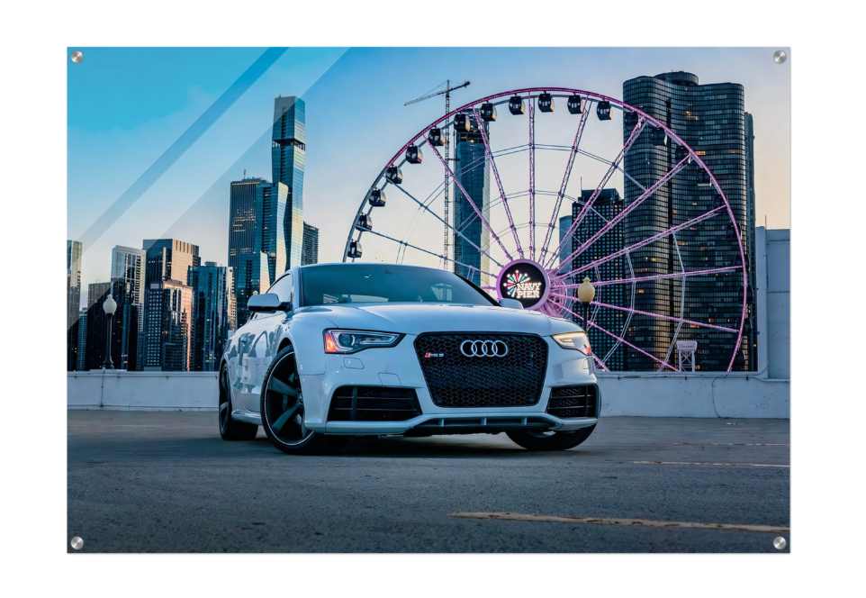 Audi Acrylic canvas