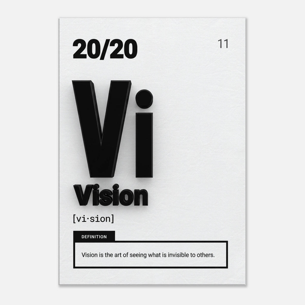 20/20 Vision Black - Phantom 4