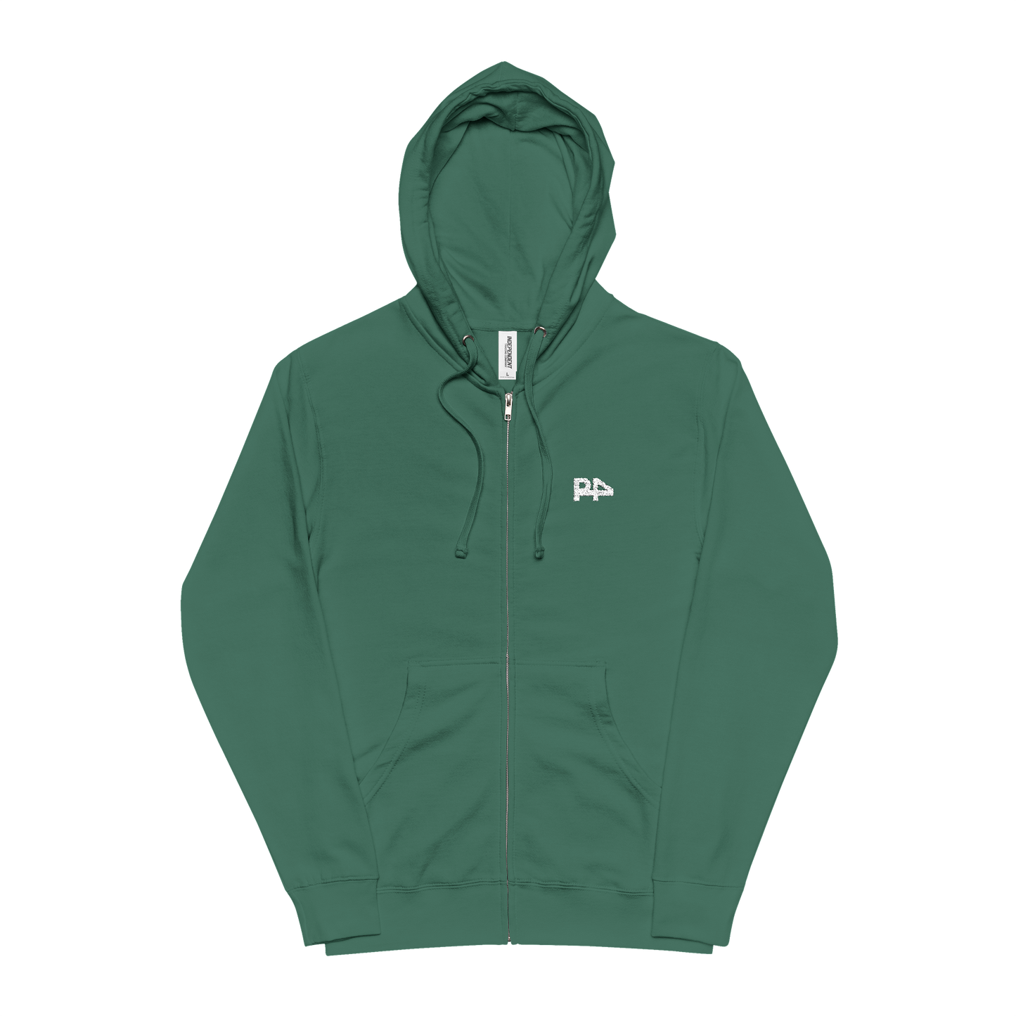 P4 embroidered Zip Hoodie