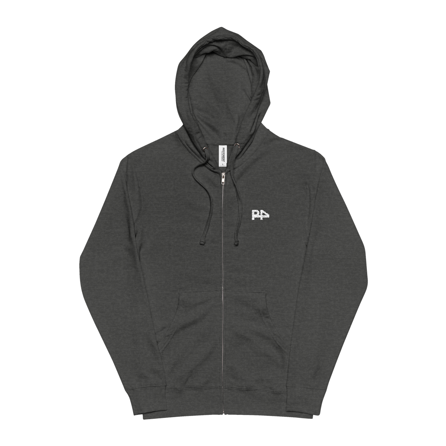 P4 embroidered Zip Hoodie