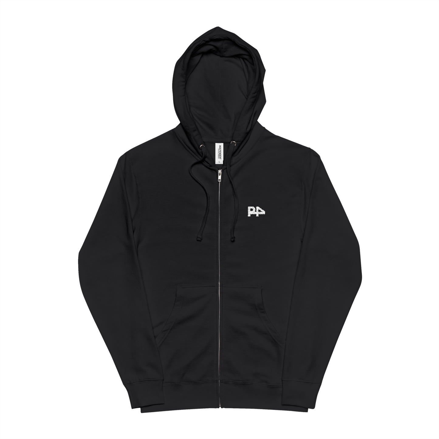 P4 embroidered Zip Hoodie