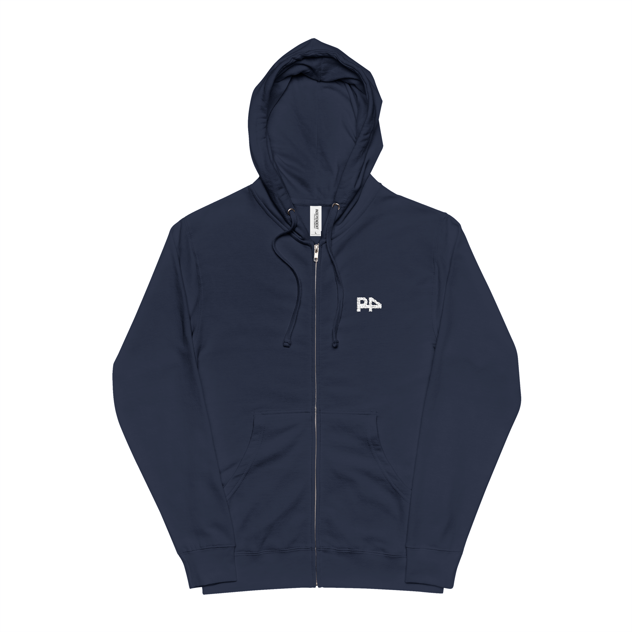 P4 embroidered Zip Hoodie