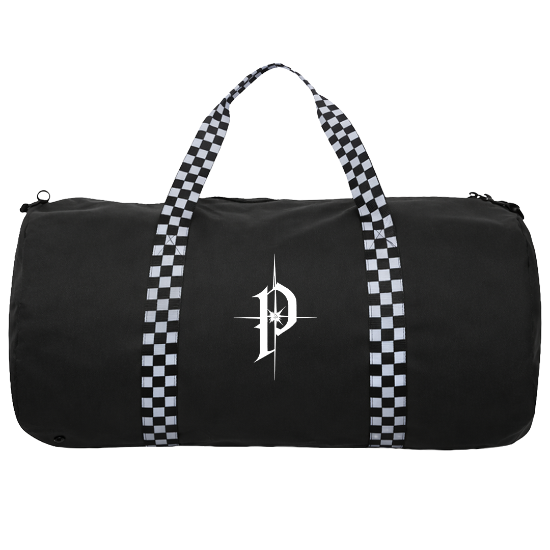 P4 Checker Strap Tripper Duffel Bag