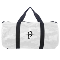 P4 White Camo Tripper Duffel Bag