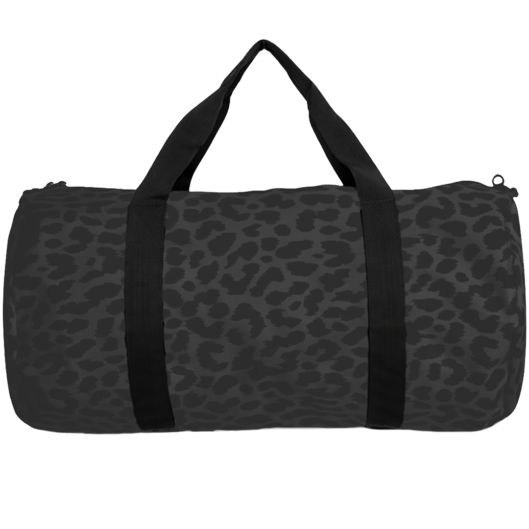 P4 Black Chetah Travel Duffel Bag