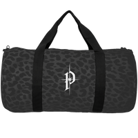 P4 Black Chetah Travel Duffel Bag