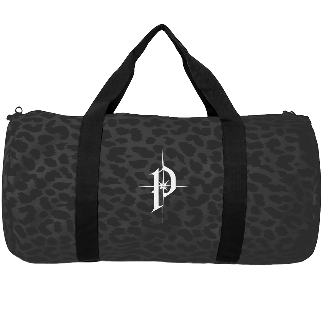 P4 Black Chetah Travel Duffel Bag