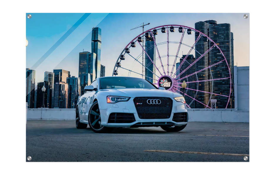 Audi Acrylic canvas