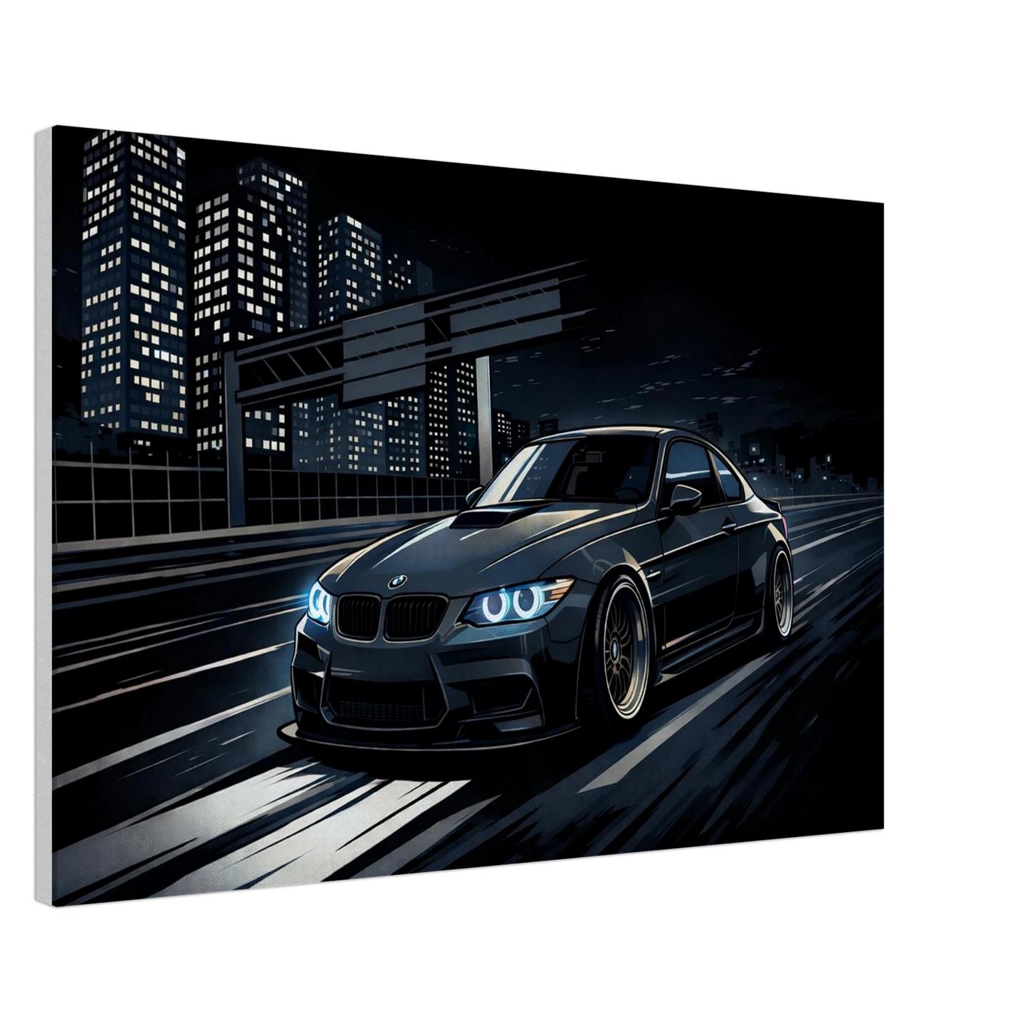 "Midnight Rider" - Liberty Walk BMW M3 Canvas