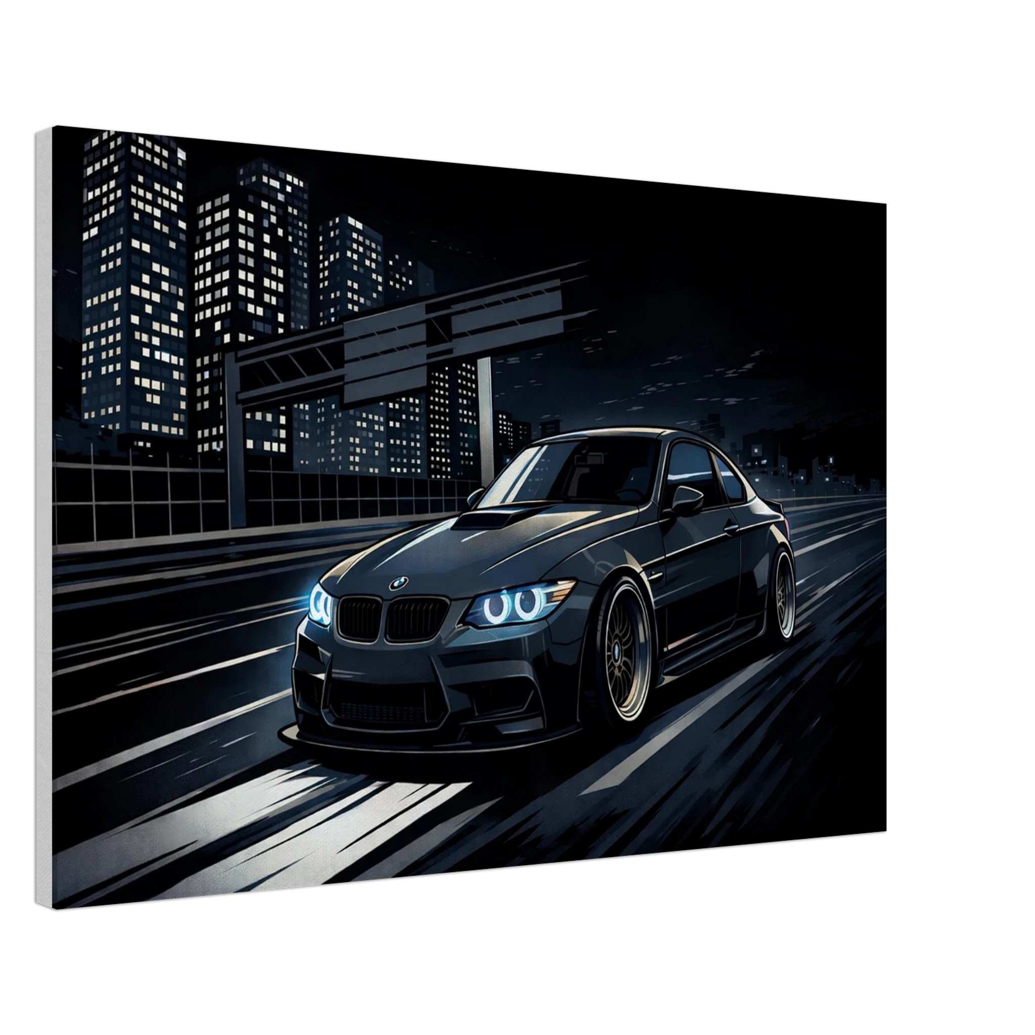 "Midnight Rider" - Liberty Walk BMW M3 Canvas