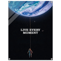 Live Every Monent Acrylic Canvas