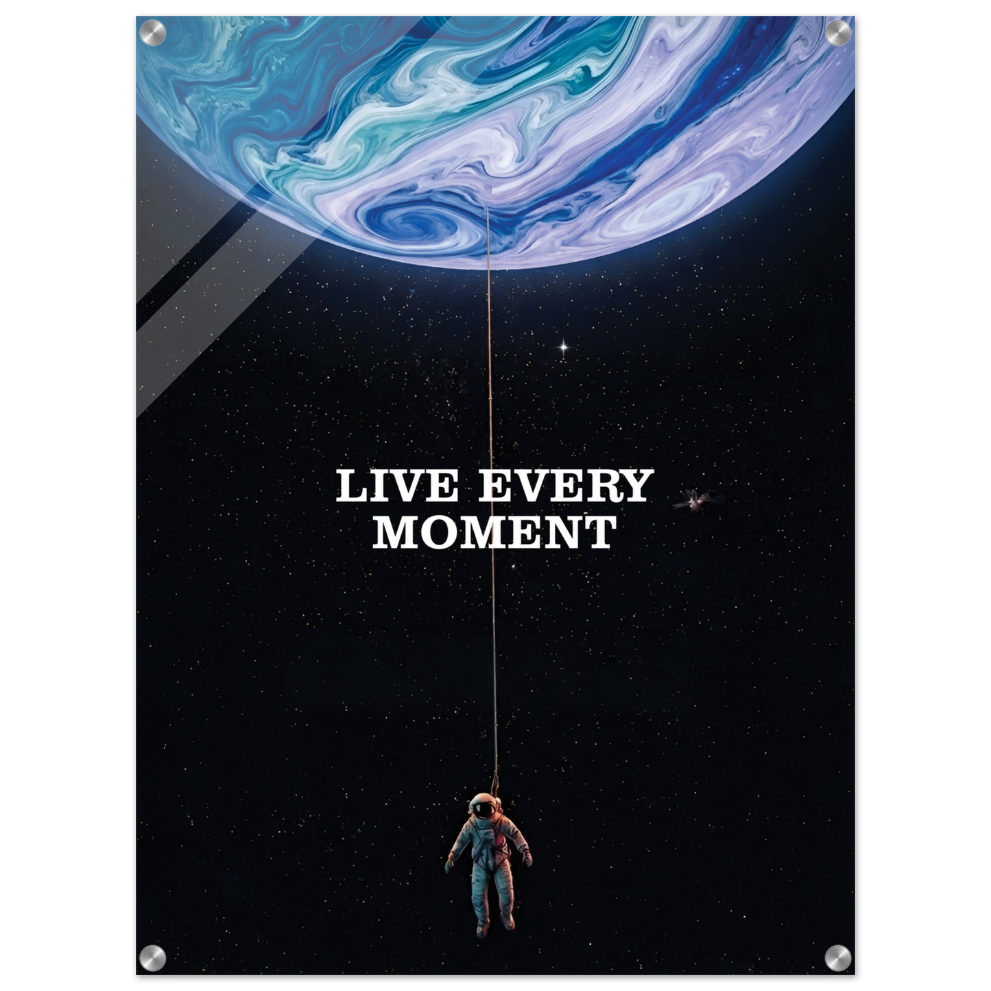 Live Every Monent Acrylic Canvas