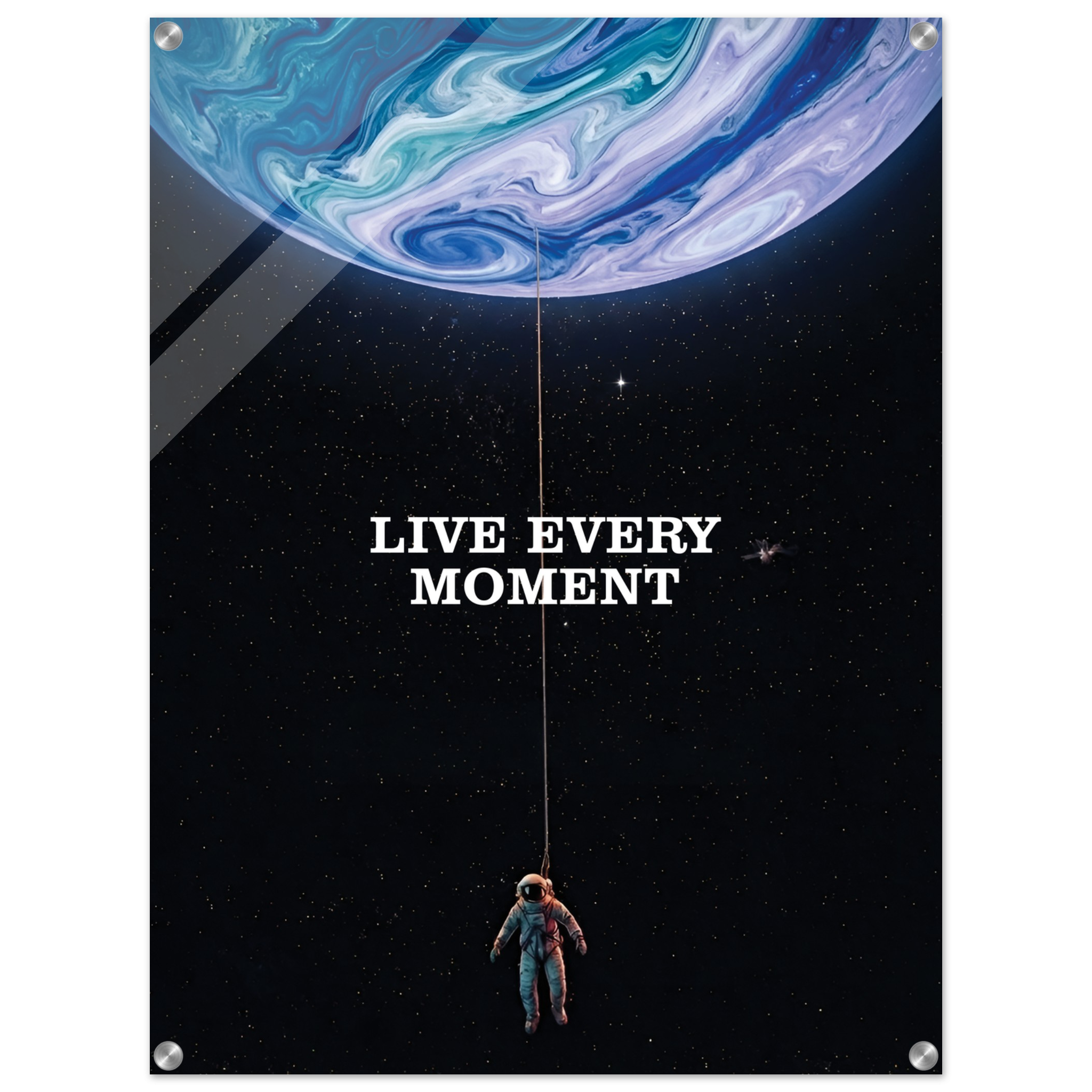 Live Every Monent Acrylic Canvas