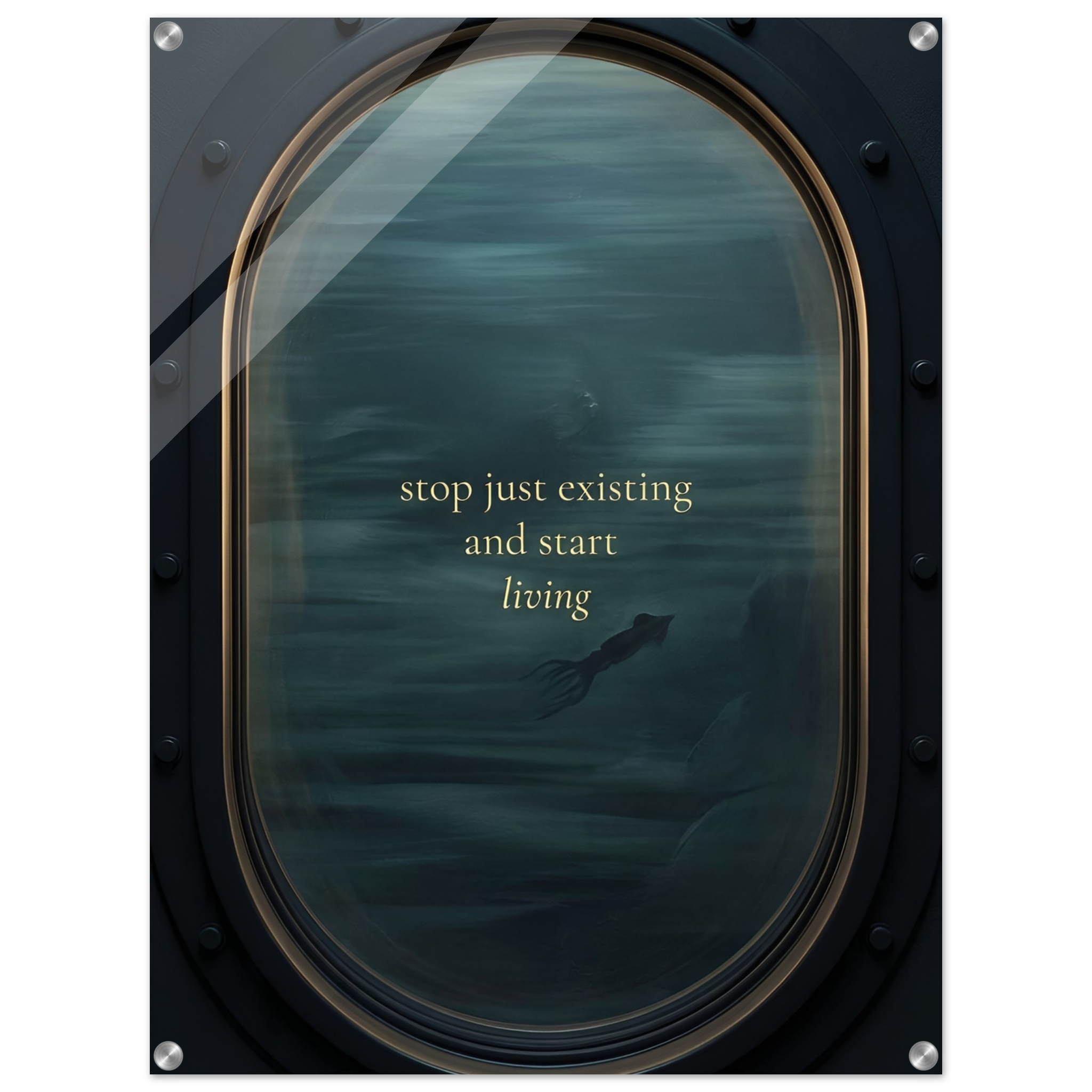 Depth of Being Acrylic Canvas