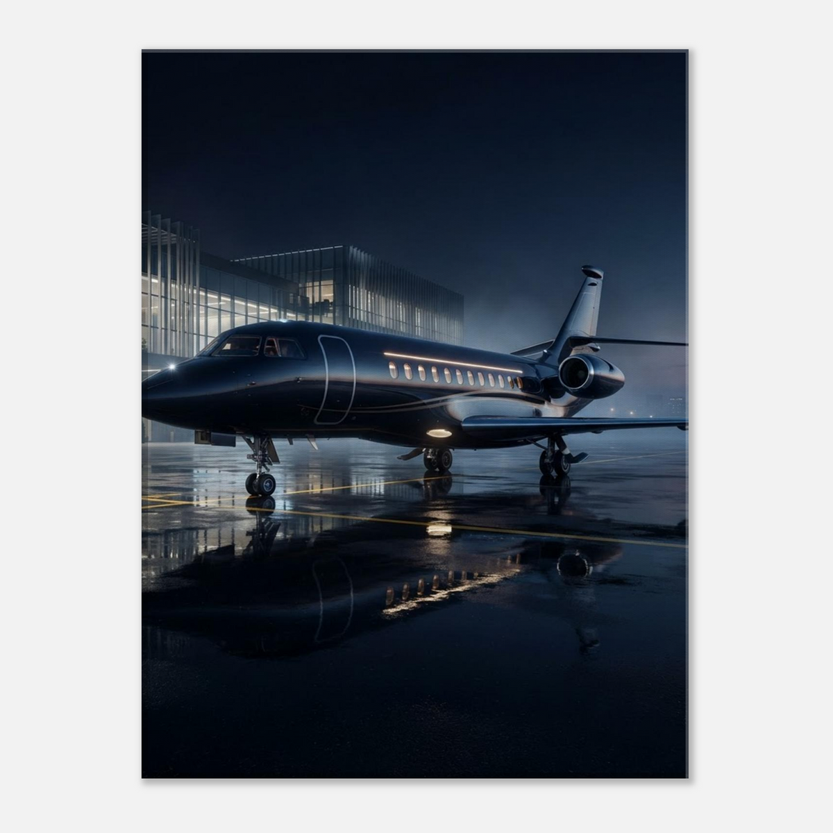 Midnight Departures Canvas