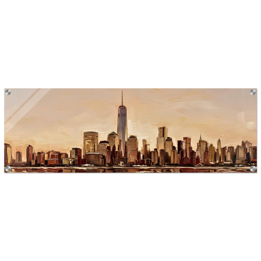 Skyline Acrylic canvas