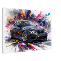 "Drift Splash" - Liberty Walk BMW M3 Canvas