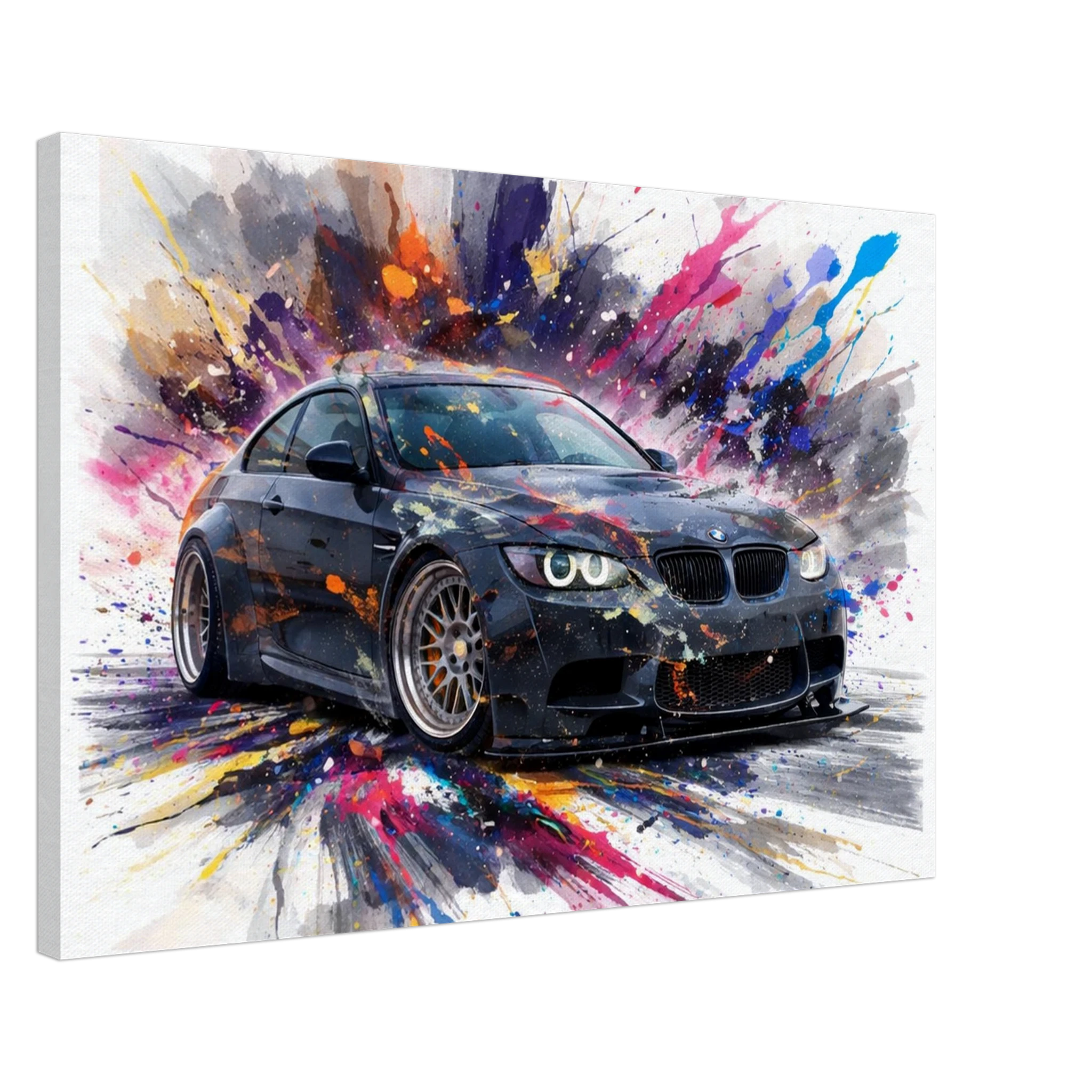 "Drift Splash" - Liberty Walk BMW M3 Canvas