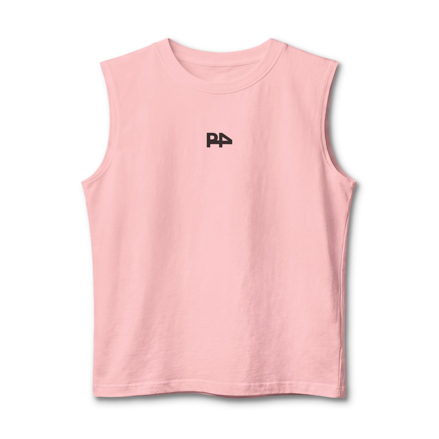 PA Logo Muscle Tank — Minimalist Athletic Sleeveless Tee