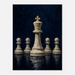 The King's Guard – Chess Canvas Art