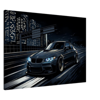 "Midnight Rider" - Liberty Walk BMW M3 Canvas