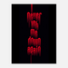 Never Let Me Down Again – Statement Canvas Art