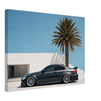 "Slammed Paradise" - Liberty Walk BMW M3 Canvas