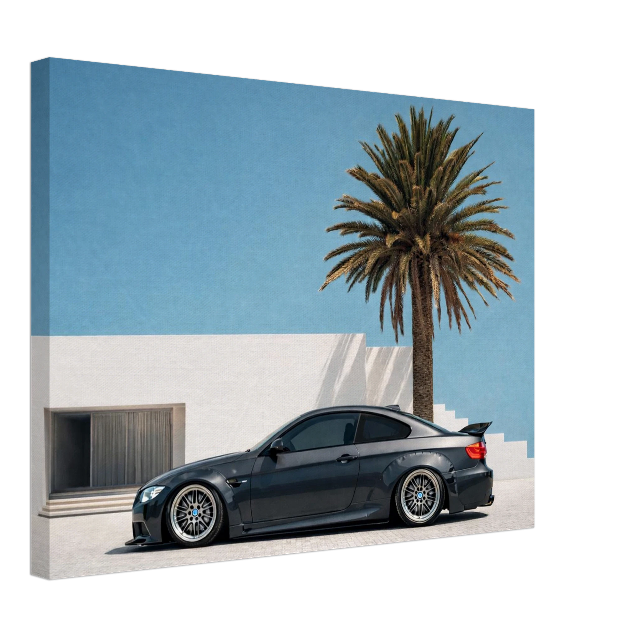 "Slammed Paradise" - Liberty Walk BMW M3 Canvas